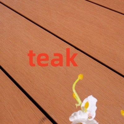 کفپوش کامپوزیت چوب پلاستیک بدون خرد شده 140 x 25 میلی متر ضد حشرات WPC Decking توخالی