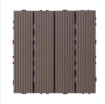 کفپوش 50 میلی متری چوب پلاستیک کامپوزیت Wpc DIY Decking تخته های عرشه به هم پیوسته ضد آب