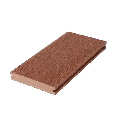 100 درصد قابل بازیافت WPC Co Extrusion Decking Plastic Deck Lumber 5M