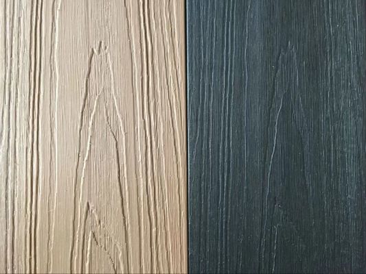 146 X 31mm WPC عرشه جامد 31mm Walk Way Decking Wood Plastic Composite